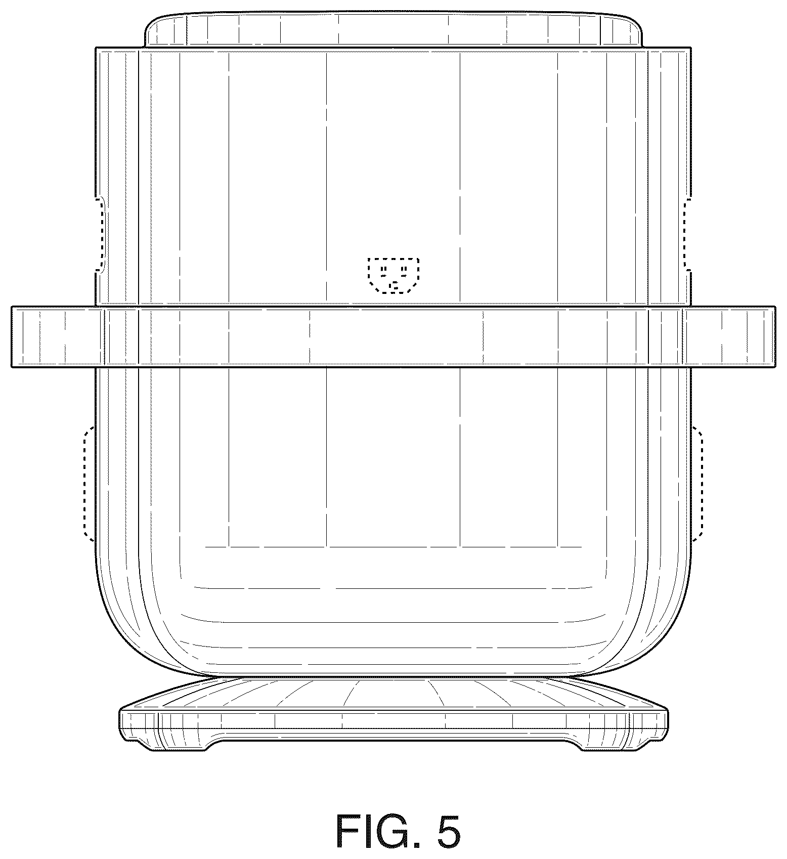 Patent USD1123502 Figure 5 – Air fryer