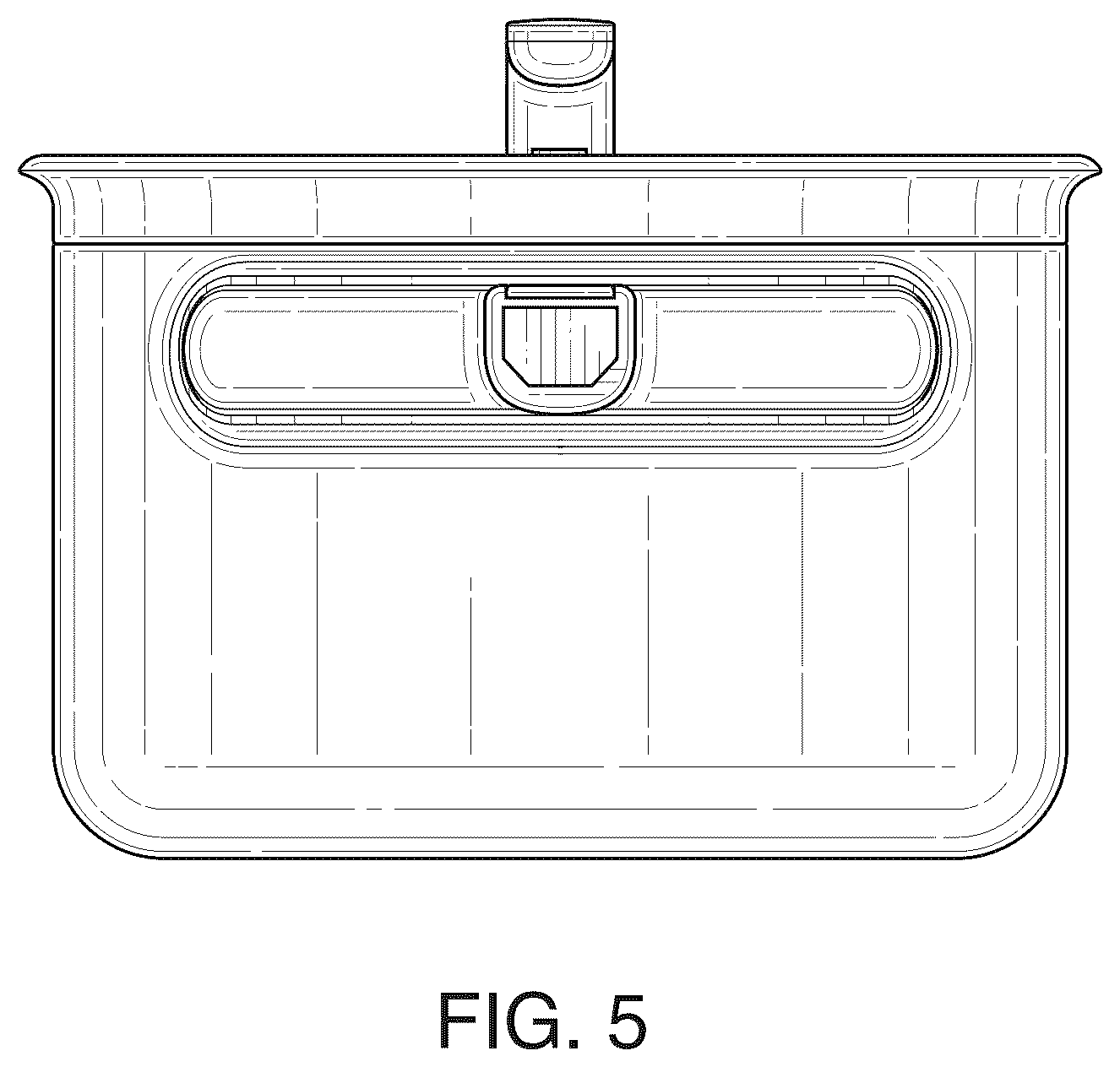 Patent USD1123503 Figure 5 – Electric pot