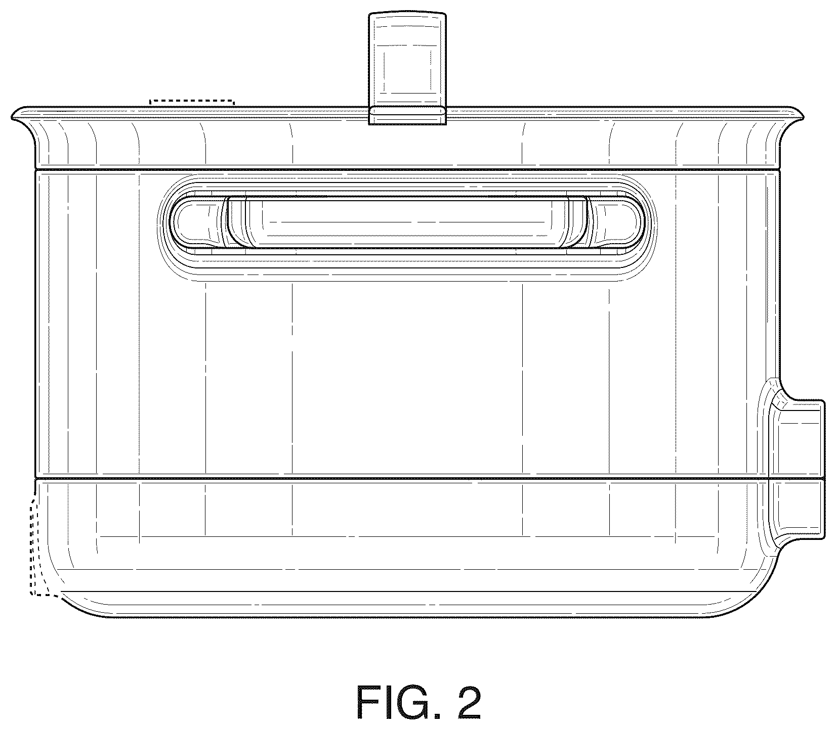 Patent USD1123504 Figure 2 – Stock pot