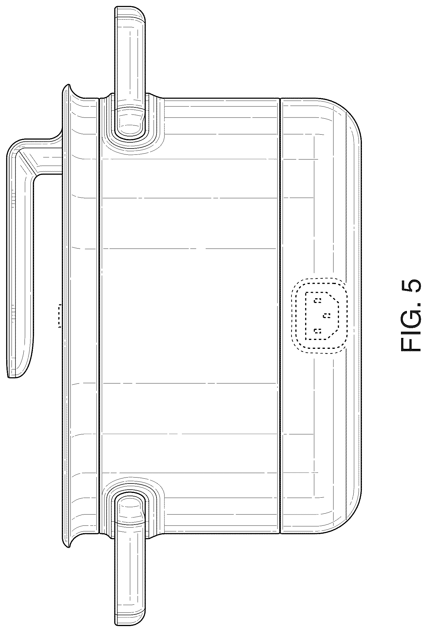 Patent USD1123504 Figure 5 – Stock pot