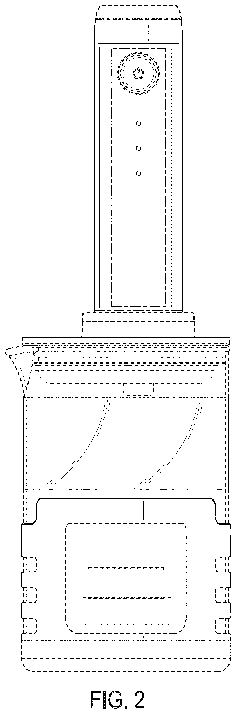 Patent USD1123505 Figure 2 – Frother