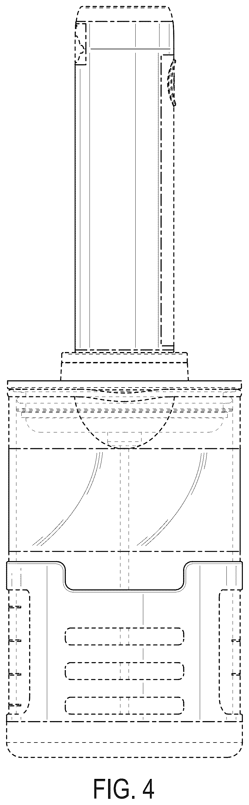 Patent USD1123505 Figure 4 – Frother