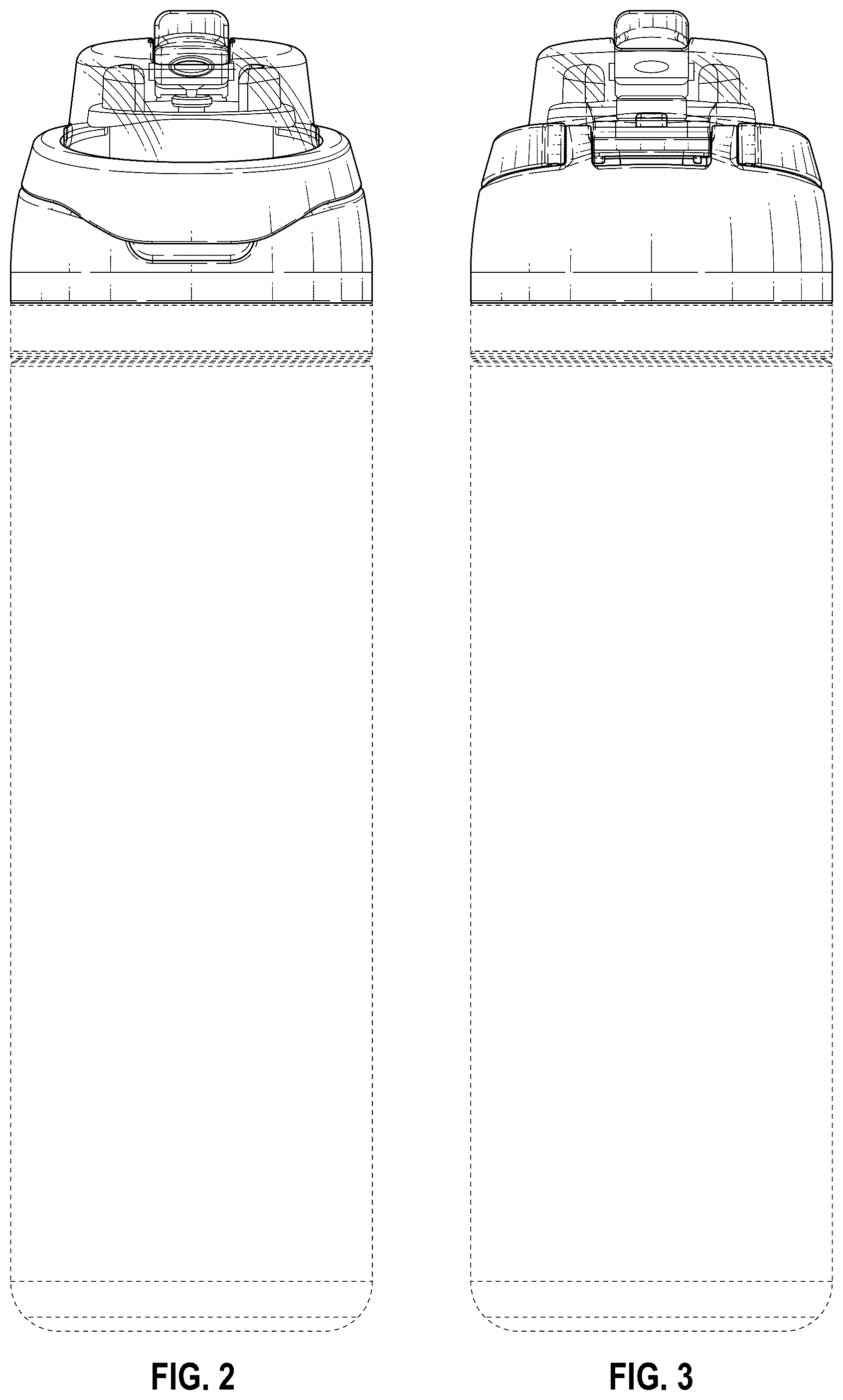 Patent USD1123508 Figure 2 – Cap for drinking container