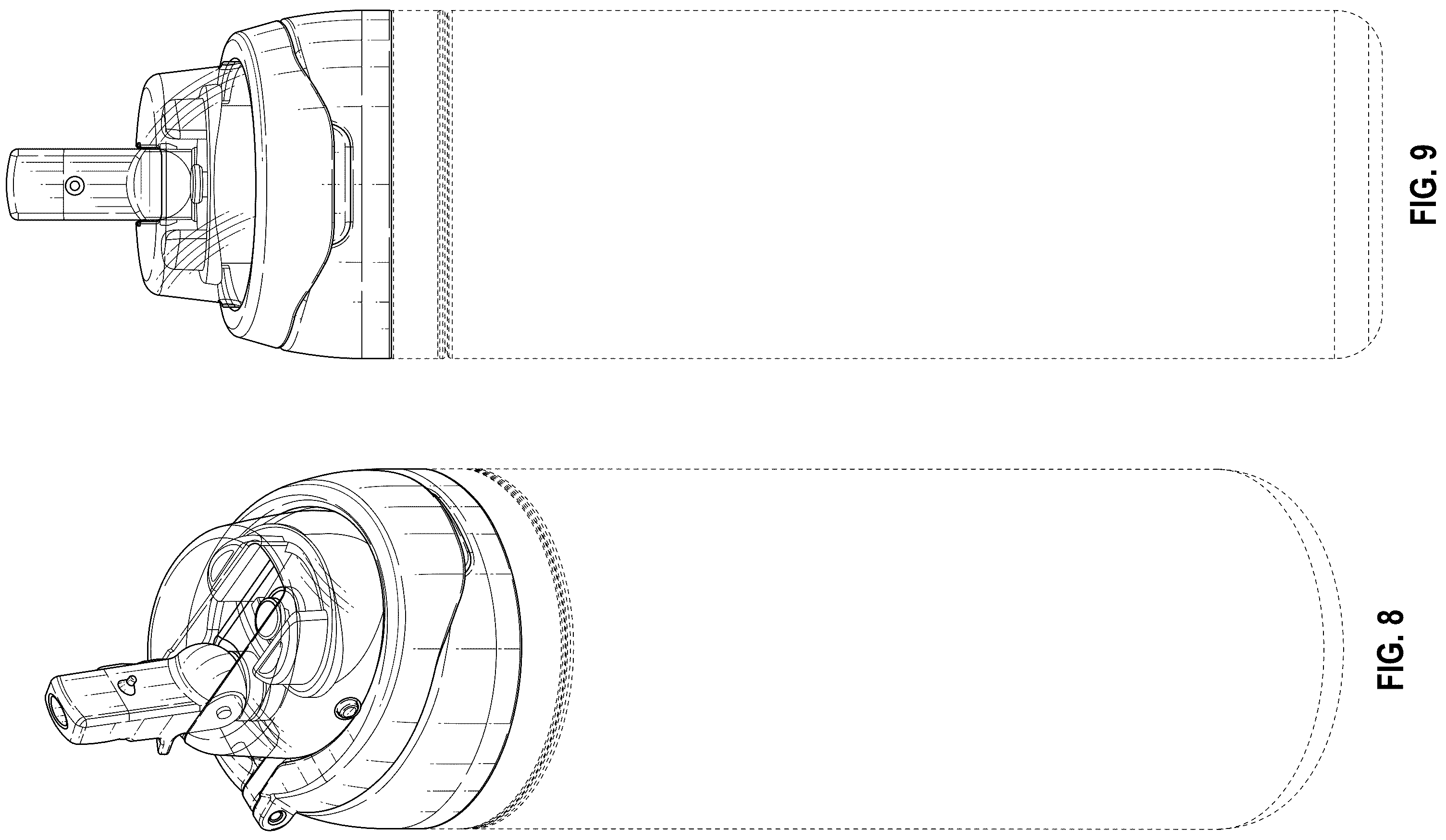 Patent USD1123508 Figure 5 – Cap for drinking container