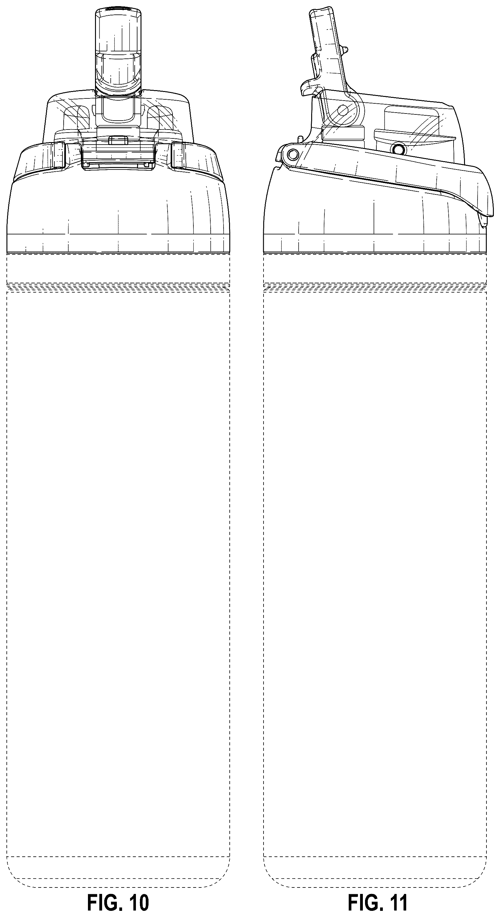 Patent USD1123508 Figure 6 – Cap for drinking container