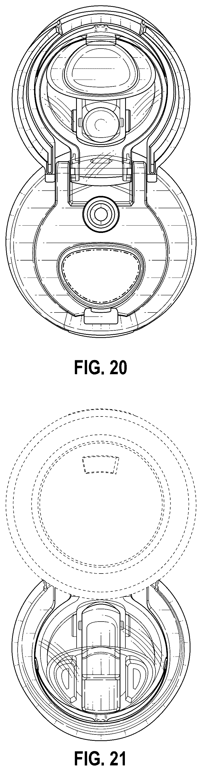 Patent USD1123508 Figure 12 – Cap for drinking container