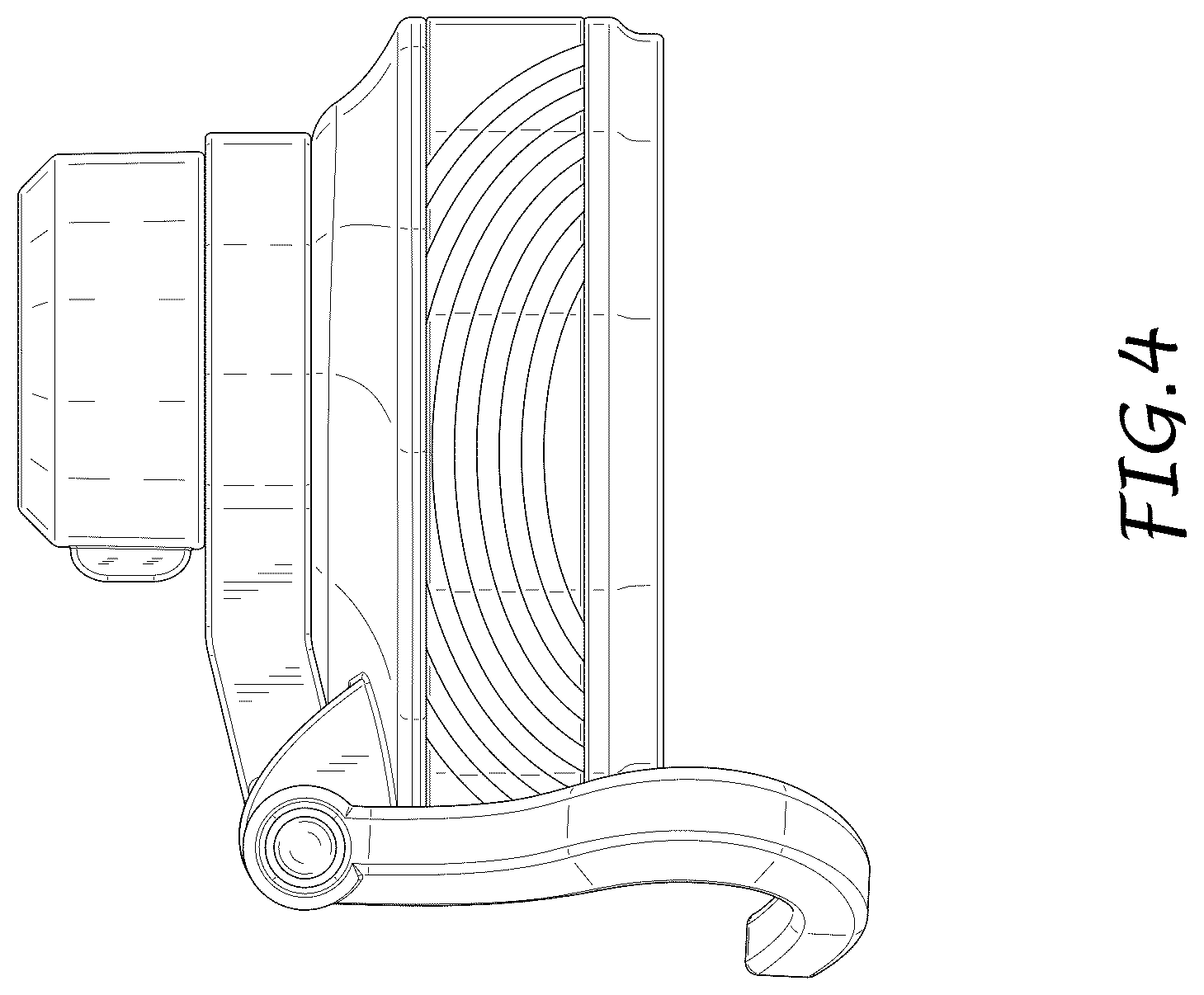 Patent USD1123509 Figure 4 – Lid for beverage container