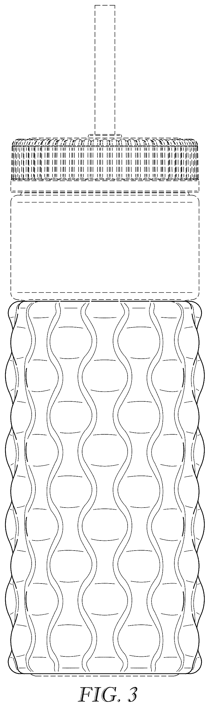 Patent USD1123511 Figure 3 – Sleeve for drinkware