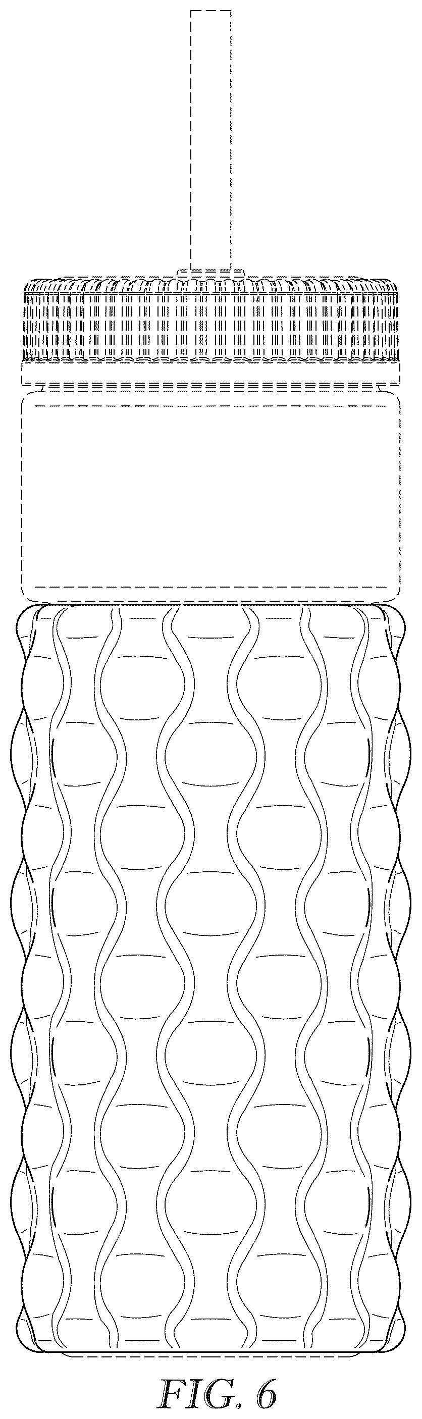 Patent USD1123511 Figure 6 – Sleeve for drinkware