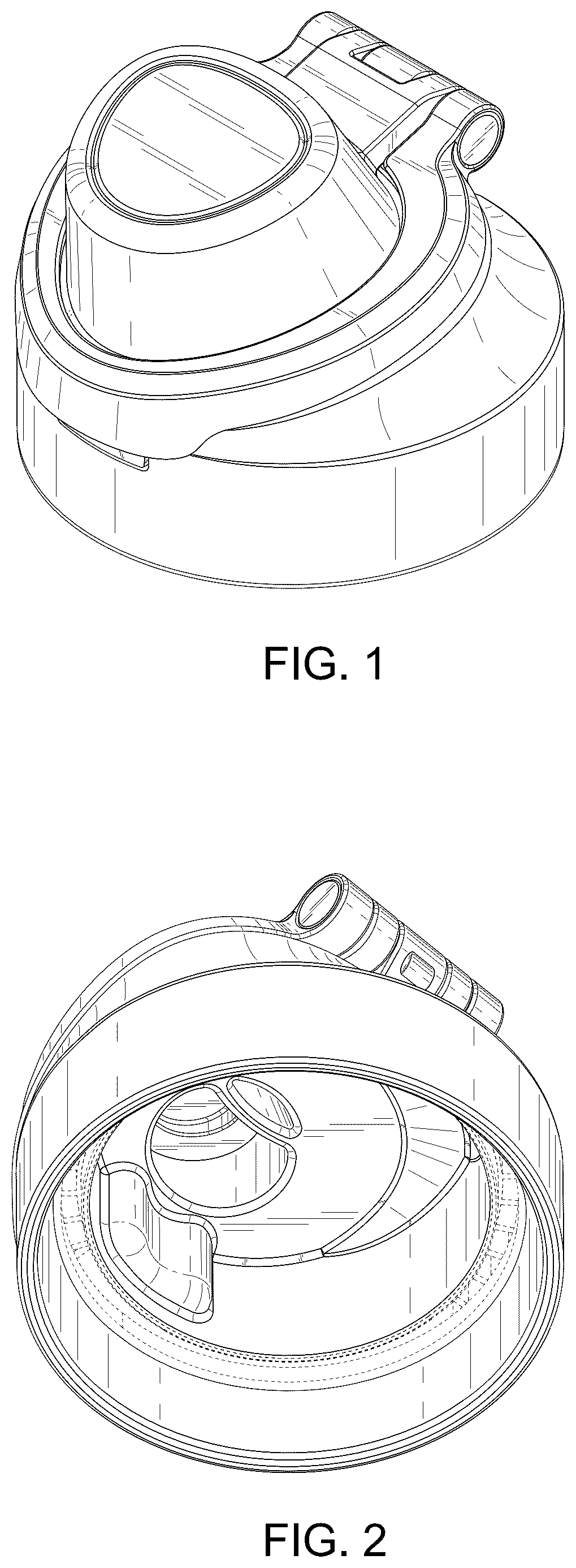 Patent USD1123512 — Bottle cap — Figure 1