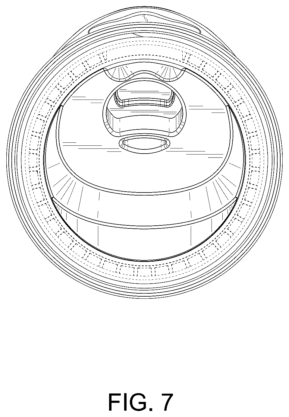 Patent USD1123512 Figure 4 – Bottle cap