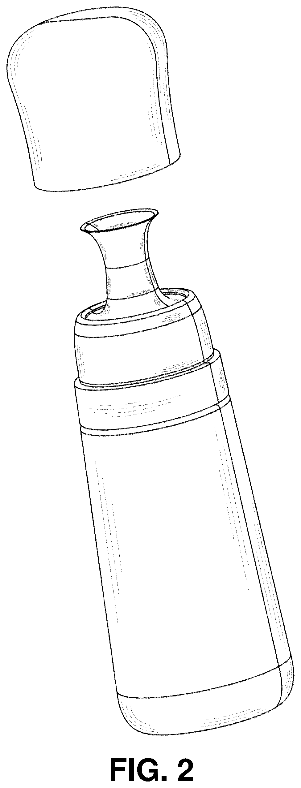 Patent USD1123514 Figure 2 – Condiment container