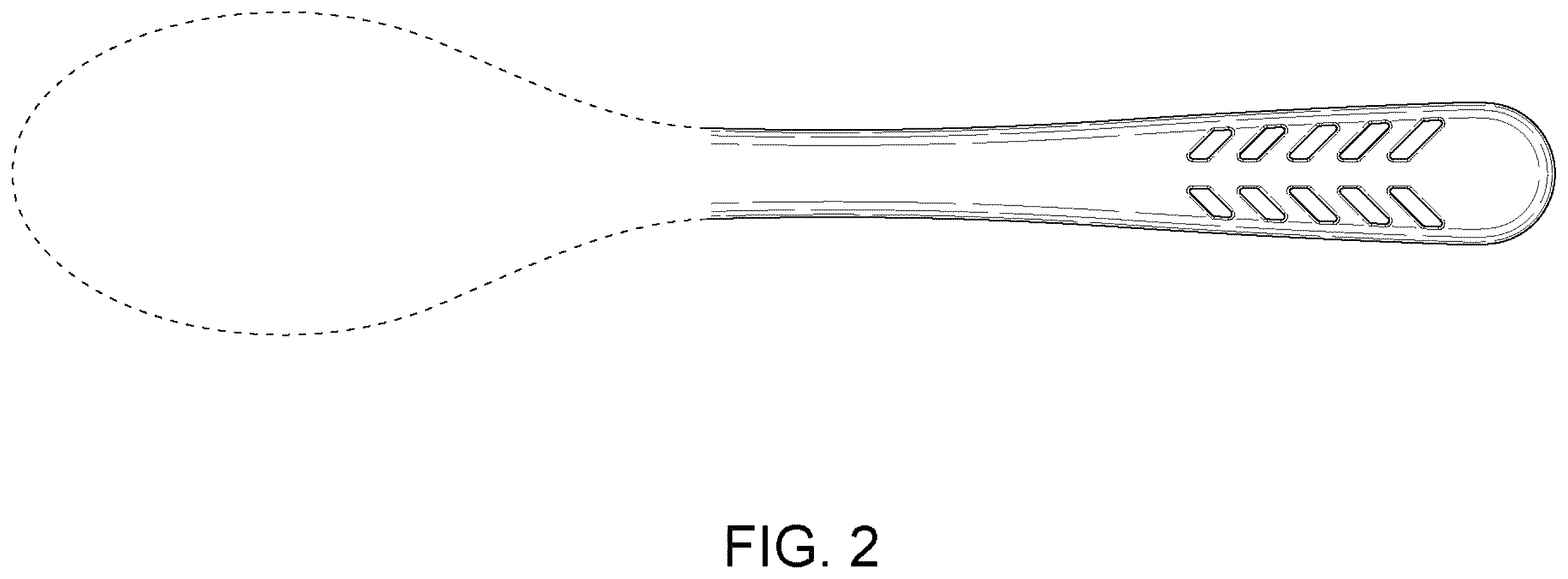 Patent USD1123515 Figure 2 – Compostable cutlery handle