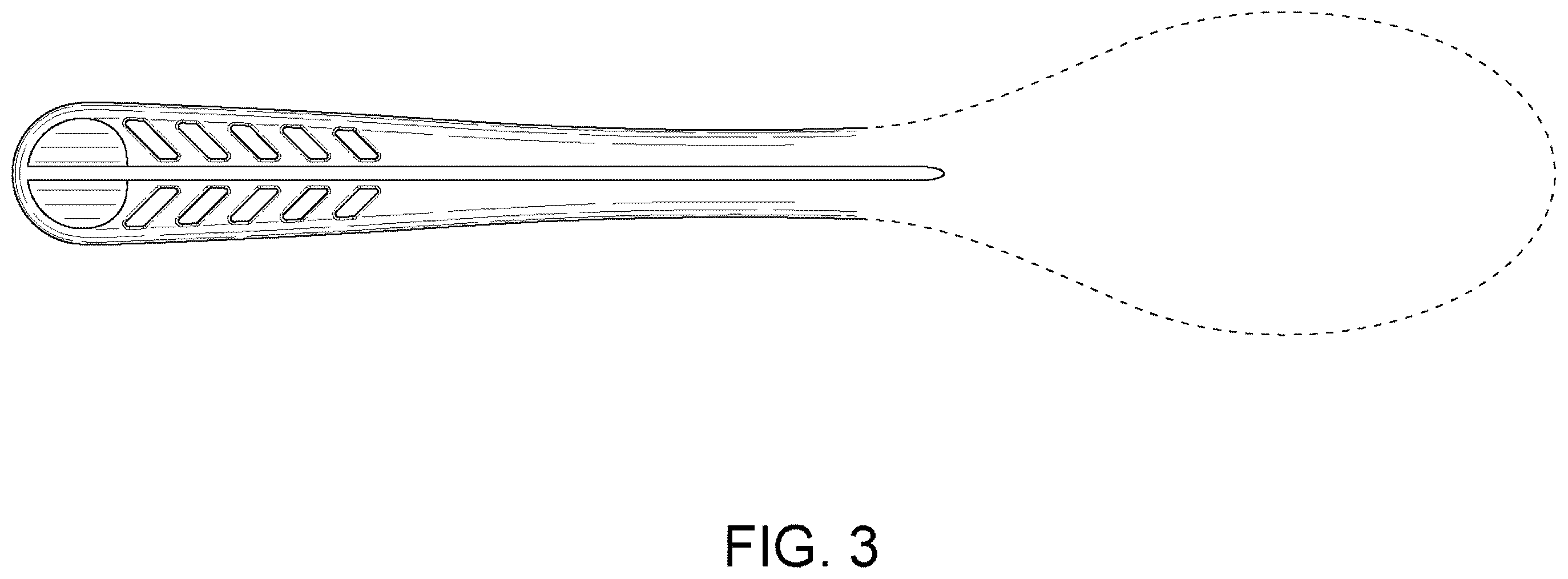Patent USD1123515 Figure 3 – Compostable cutlery handle
