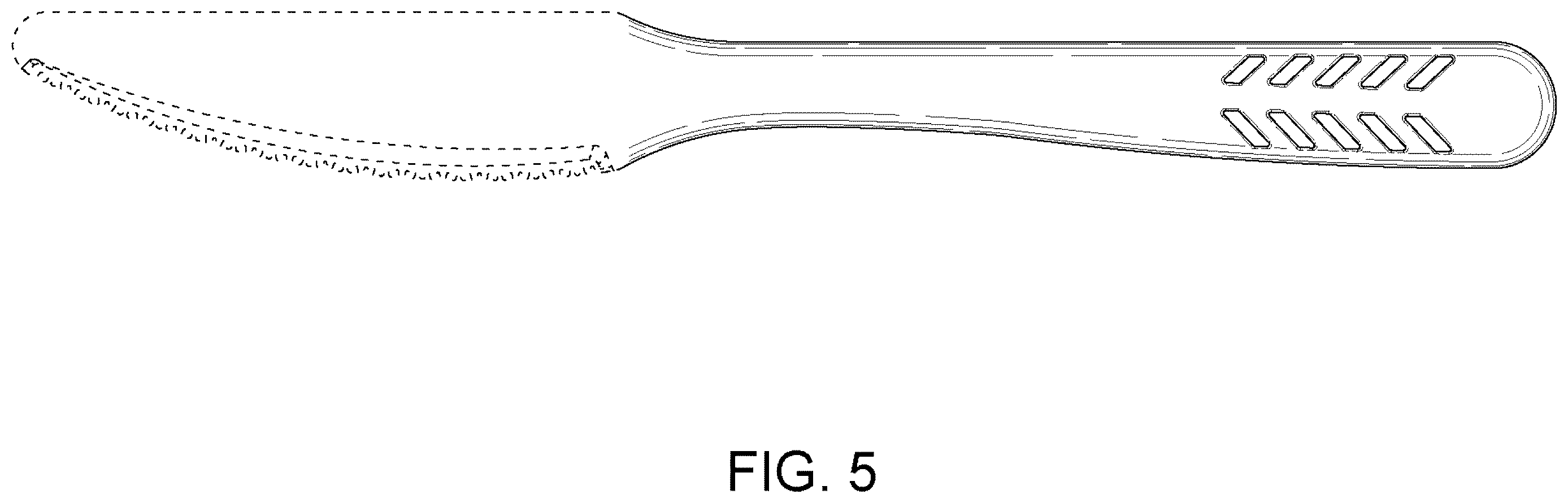 Patent USD1123515 Figure 5 – Compostable cutlery handle