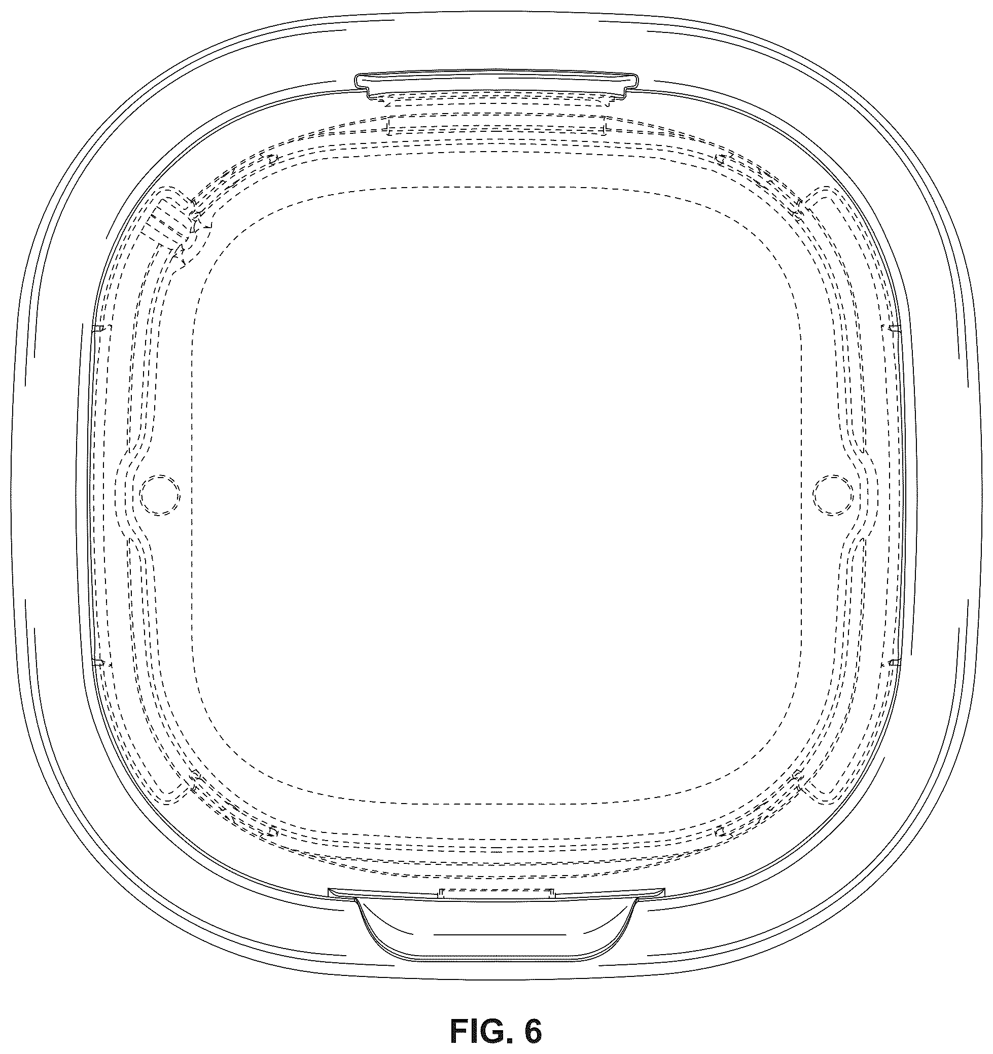 Patent USD1123517 Figure 6 – Air fryer adapter