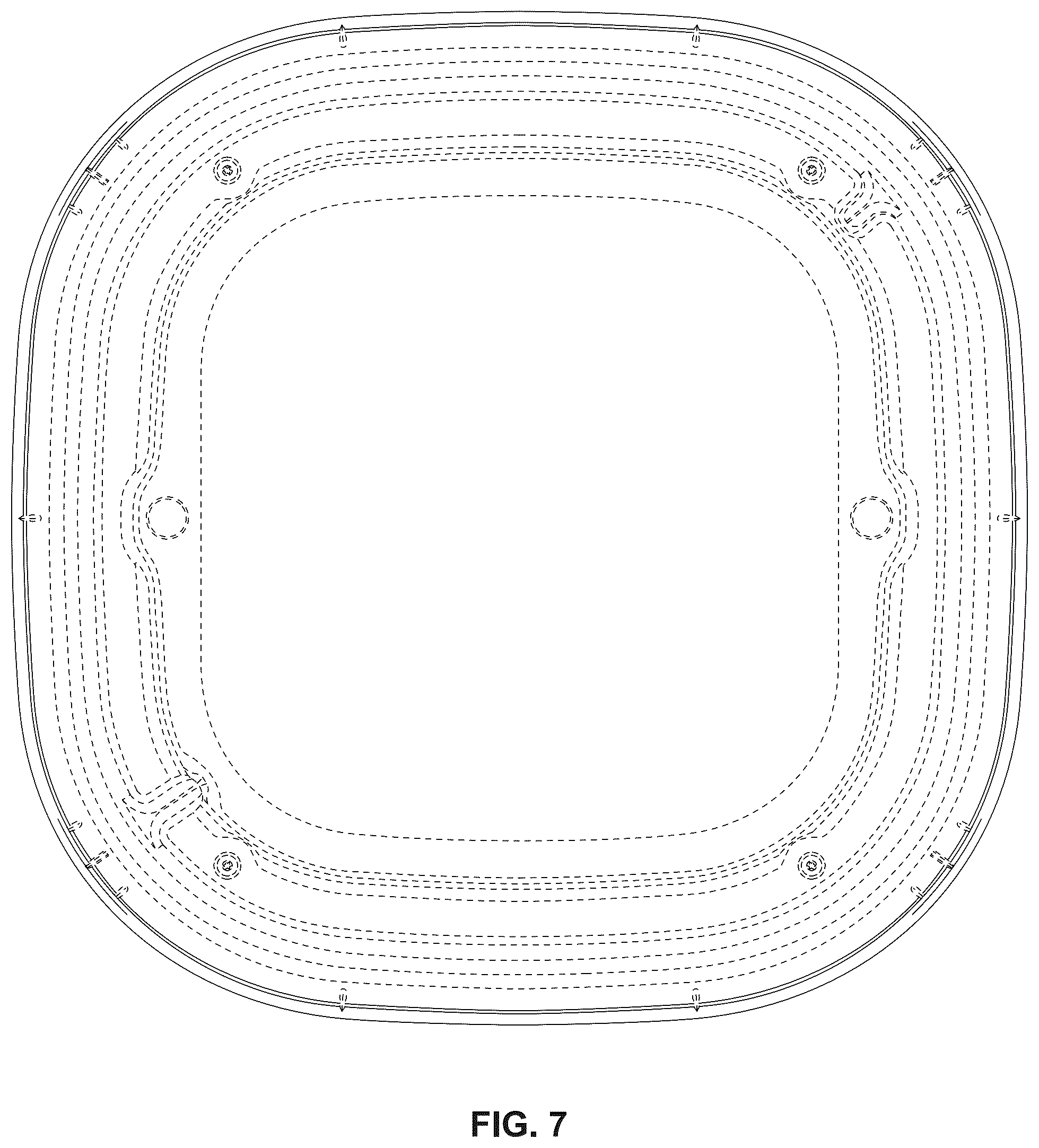 Patent USD1123517 Figure 7 – Air fryer adapter