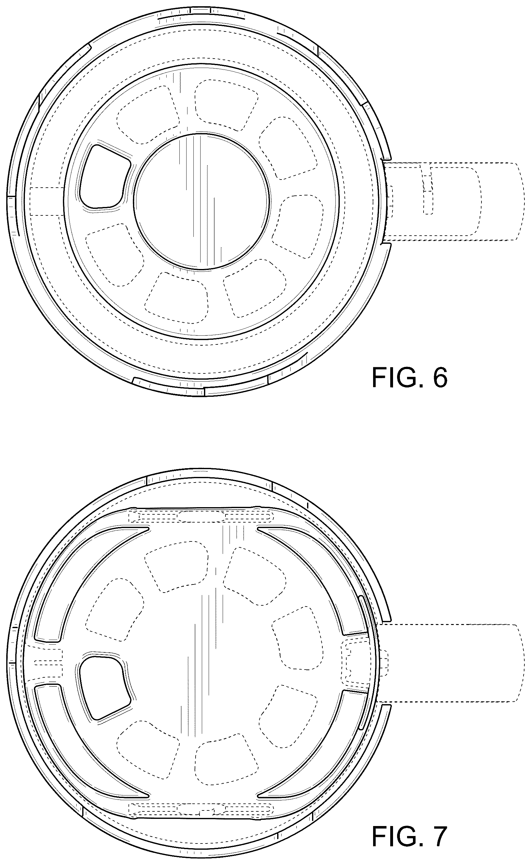 Patent USD1123518 Figure 4 – Container for a micro puree machine