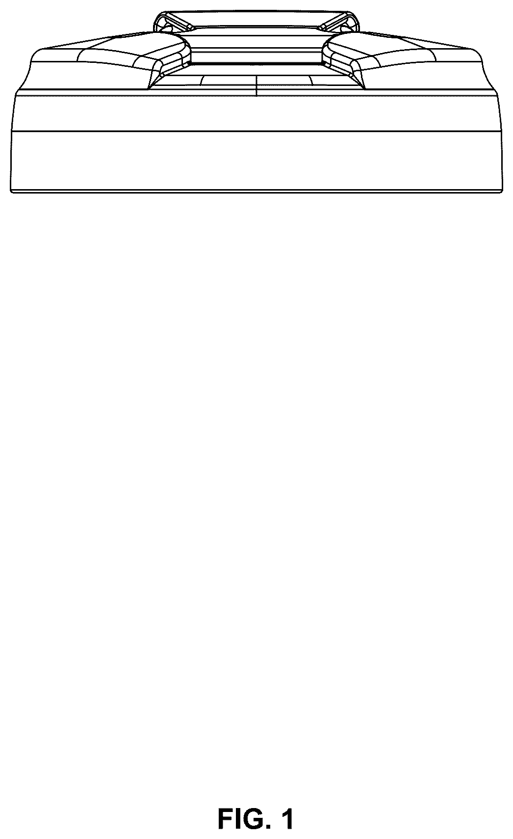 Patent USD1123521 — Lid — Figure 1