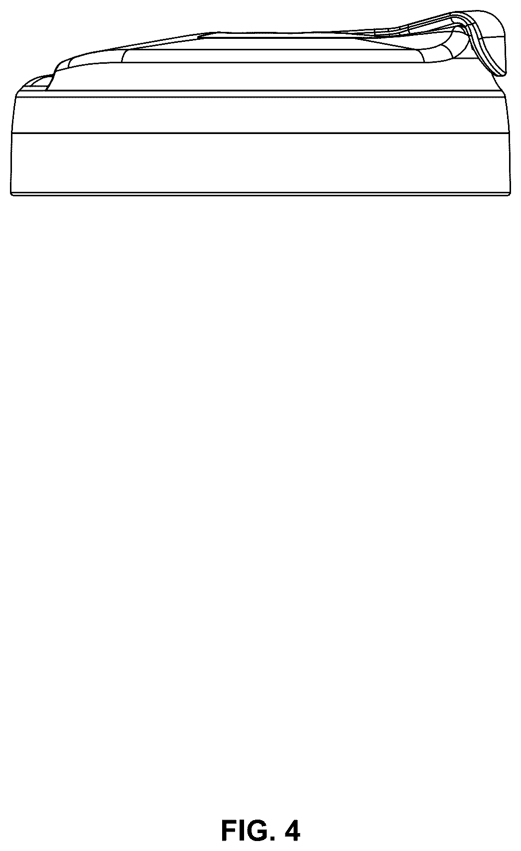 Patent USD1123521 Figure 4 – Lid