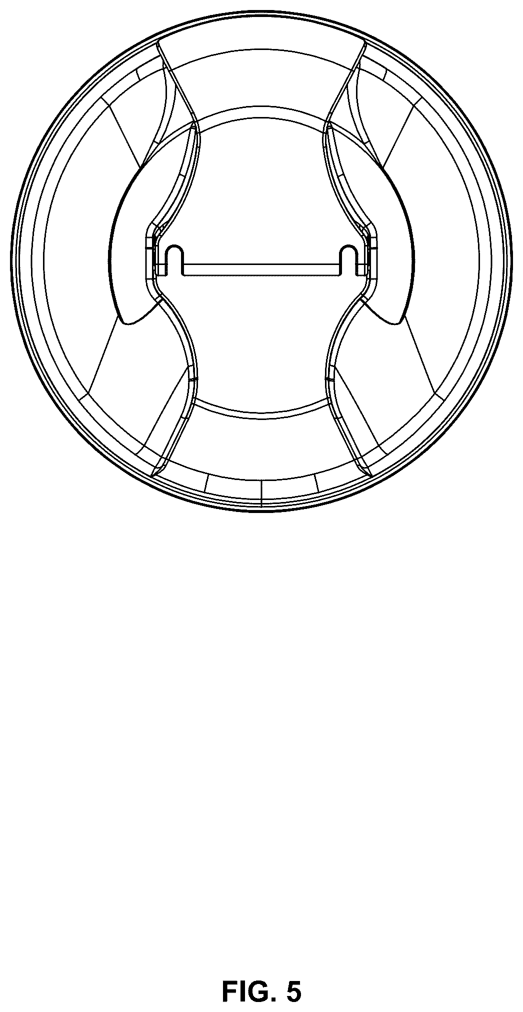 Patent USD1123521 Figure 5 – Lid