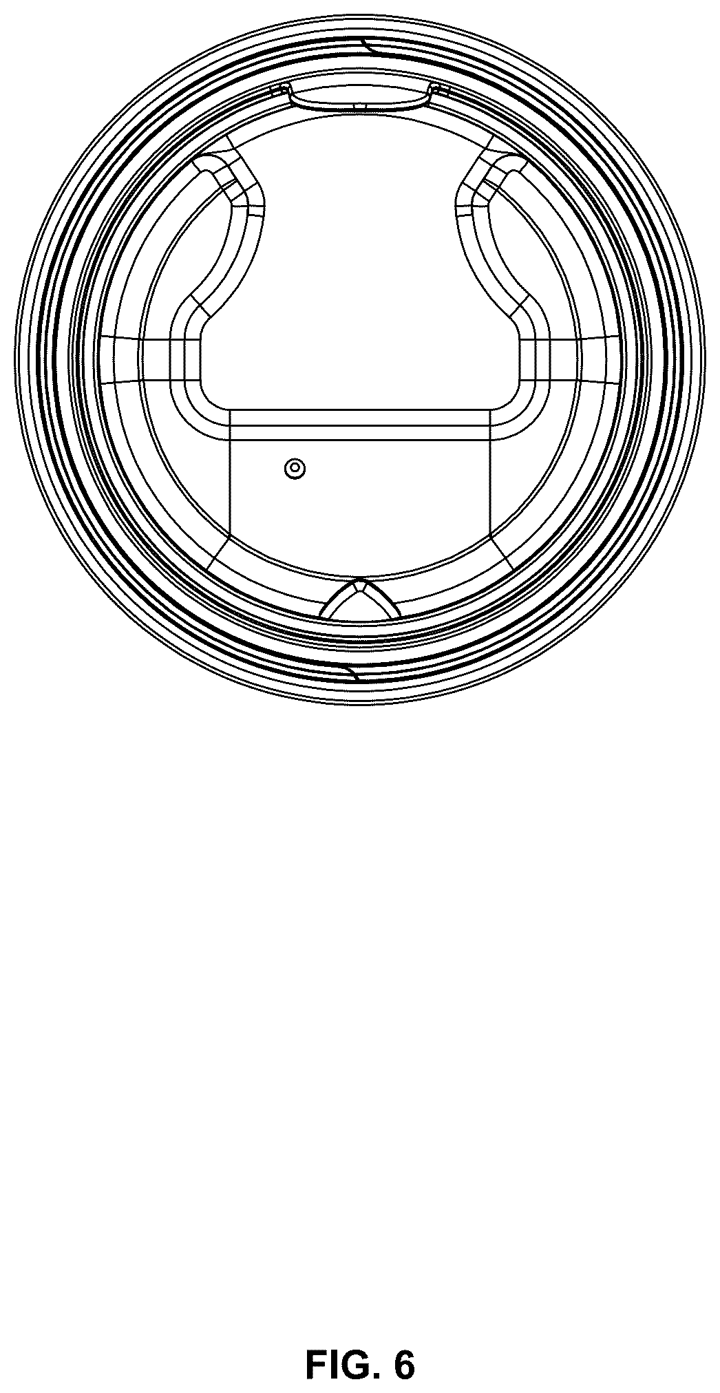 Patent USD1123521 Figure 6 – Lid