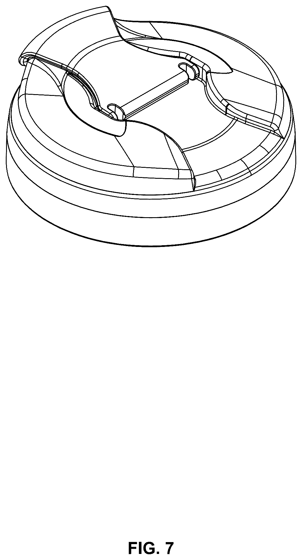 Patent USD1123521 Figure 7 – Lid