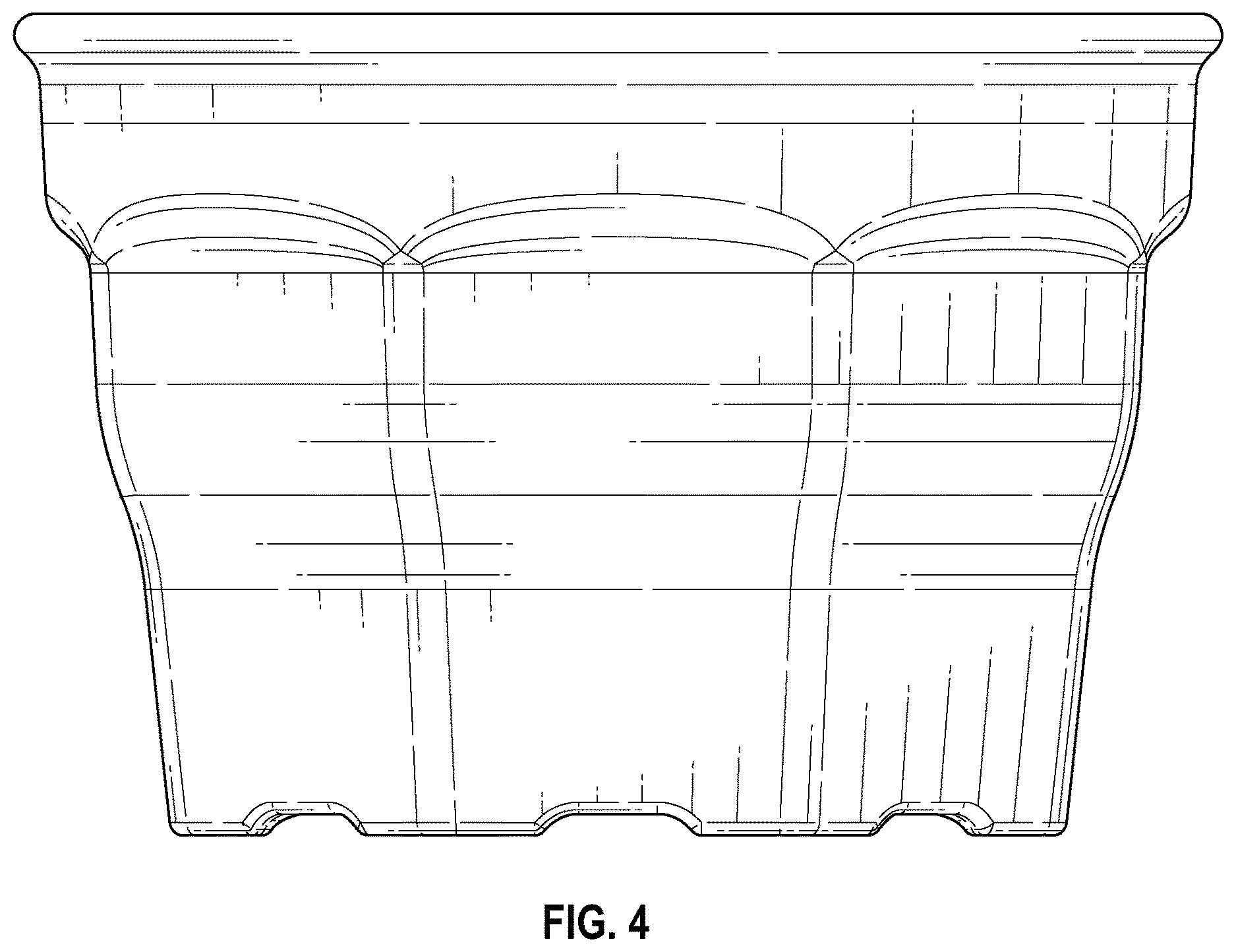 Patent USD1123522 Figure 4 – Insulated bowl