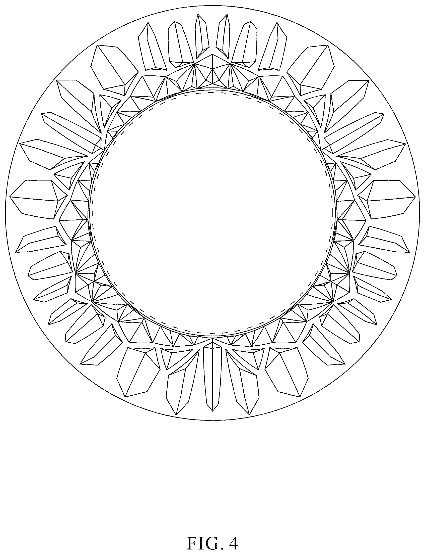 Patent USD1123526 Figure 4 – Bowl