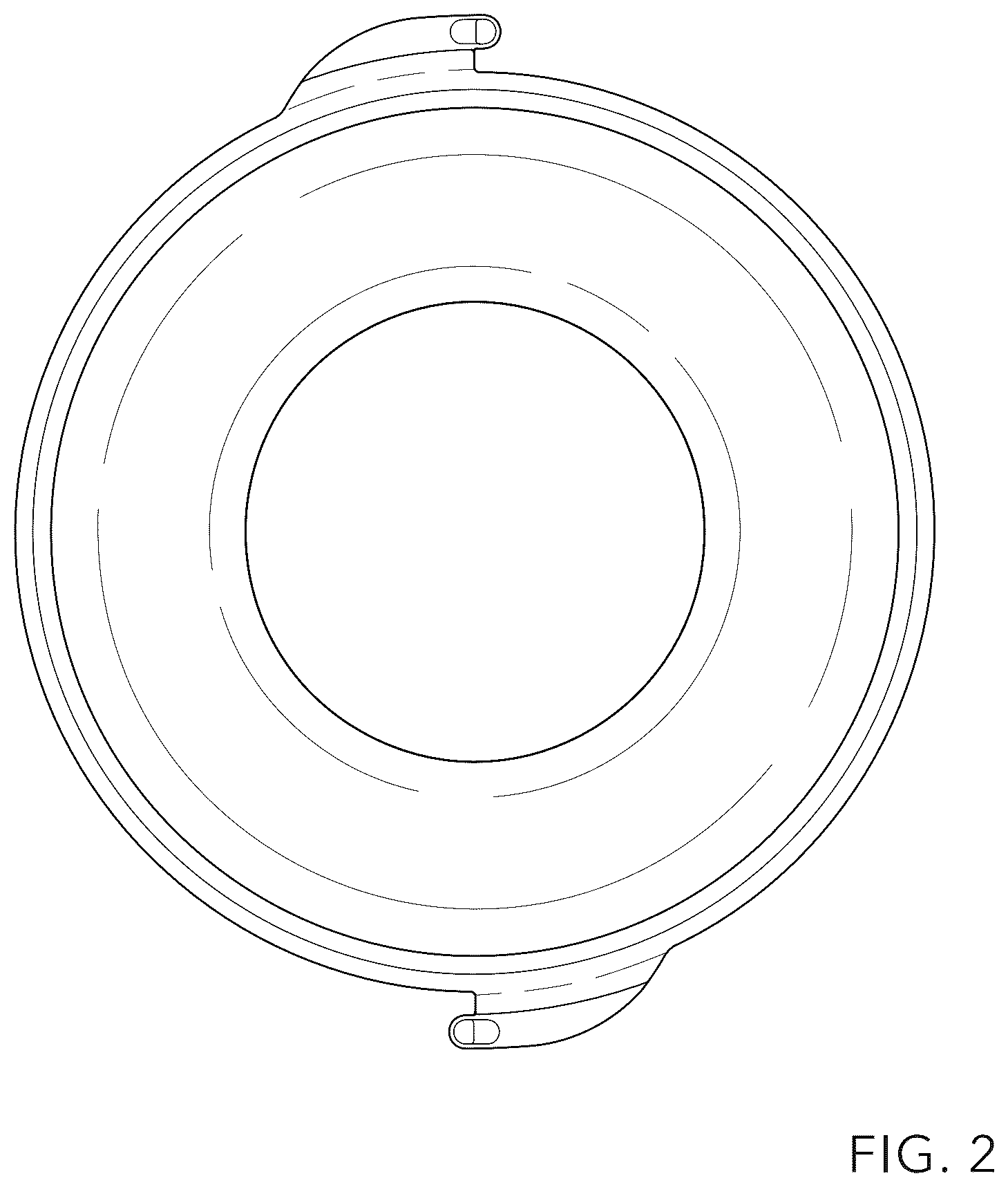 Patent USD1123530 Figure 2 – Interlocking reusable food container