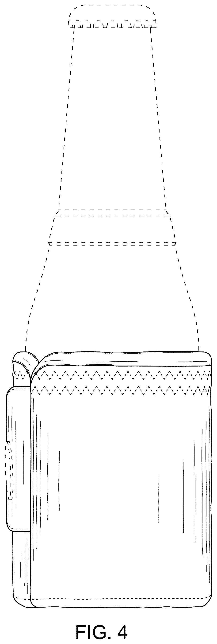 Patent USD1123531 Figure 4 – Beverage insulator