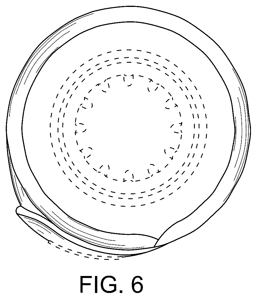 Patent USD1123531 Figure 6 – Beverage insulator
