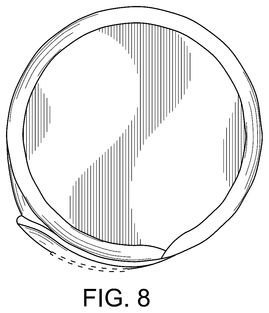 Patent USD1123531 Figure 8 – Beverage insulator