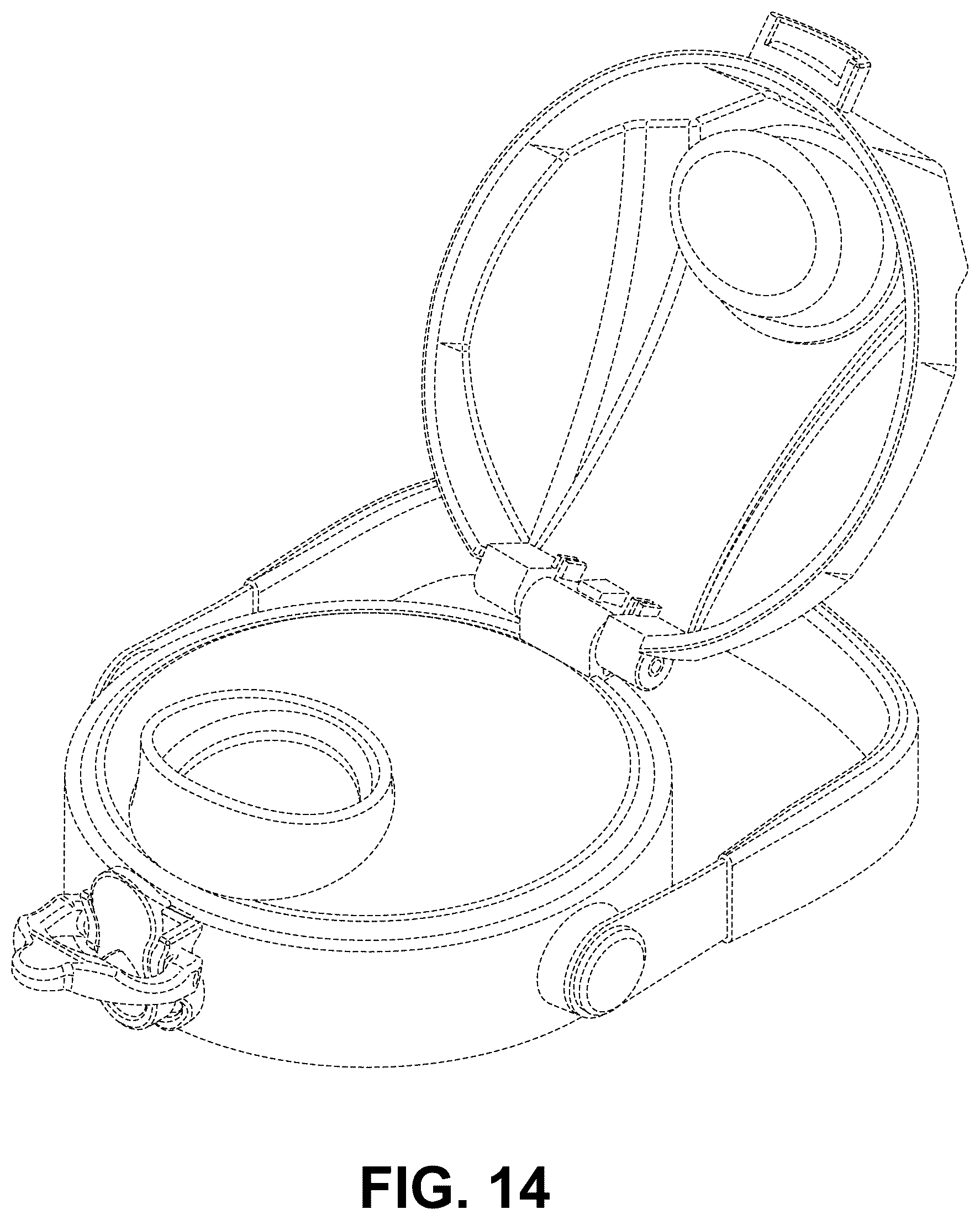Patent USD1123532 Figure 14 – Beverage container