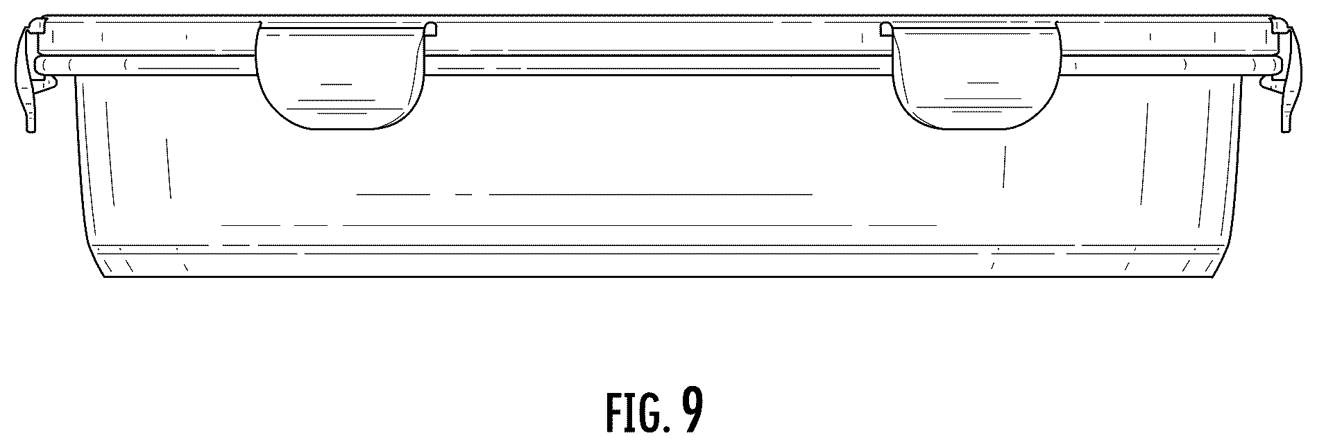 Patent USD1123533 Figure 9 – Collapsible bowl with locking lid