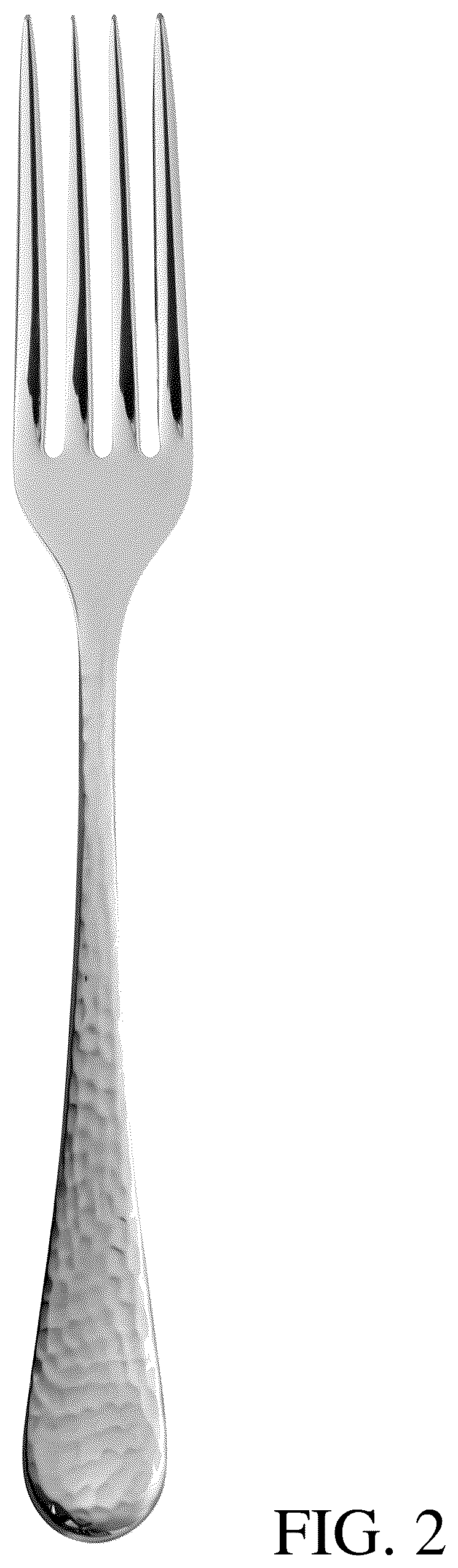 Patent USD1123536 Figure 2 – Fork