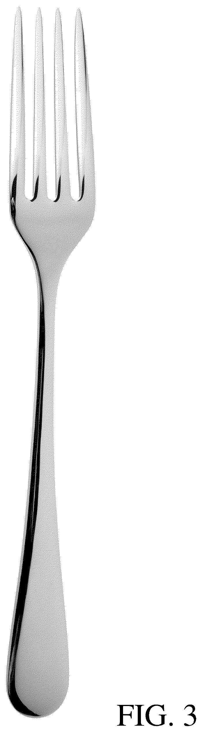 Patent USD1123536 Figure 3 – Fork