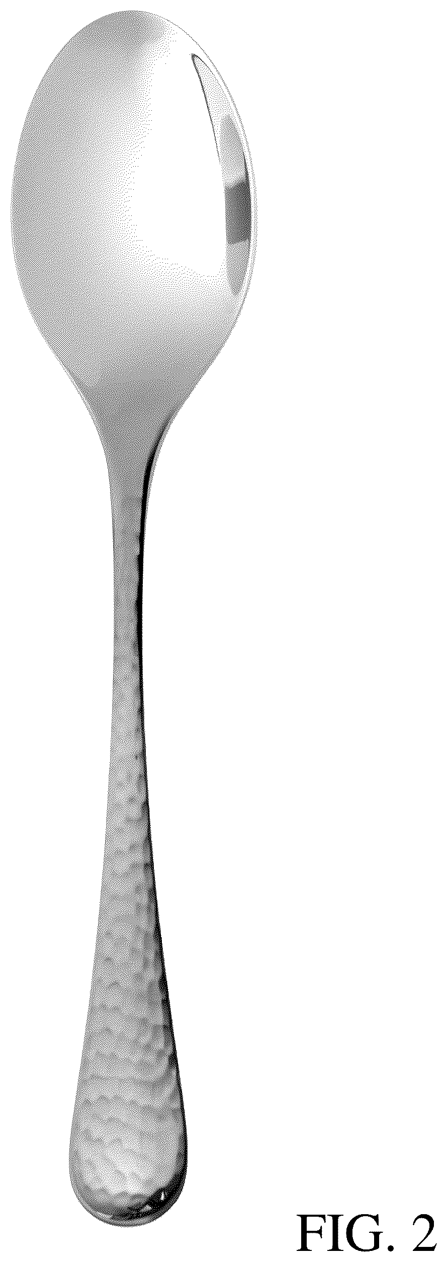 Patent USD1123537 Figure 2 – Spoon