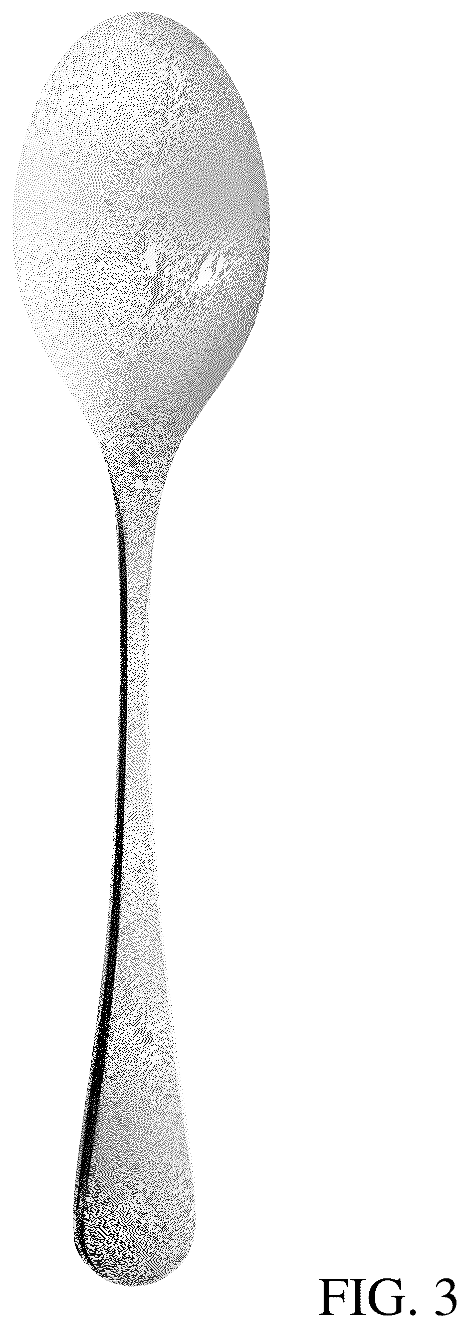 Patent USD1123537 Figure 3 – Spoon