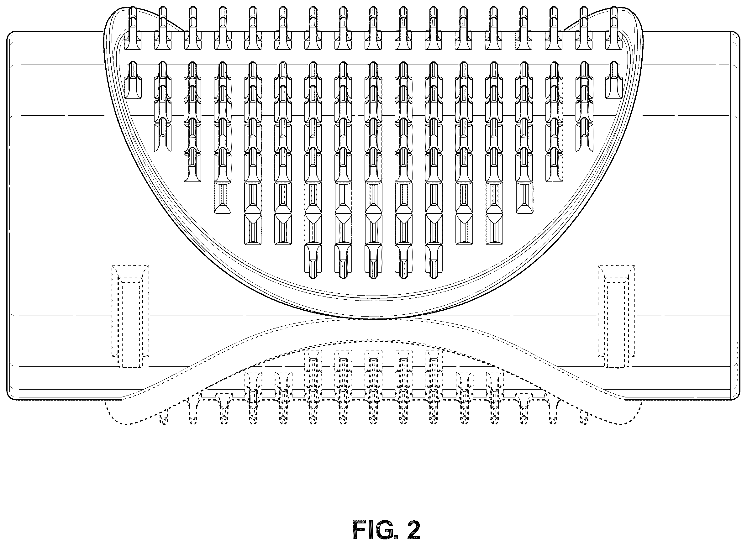 Patent USD1123538 Figure 2 – Cutter roller