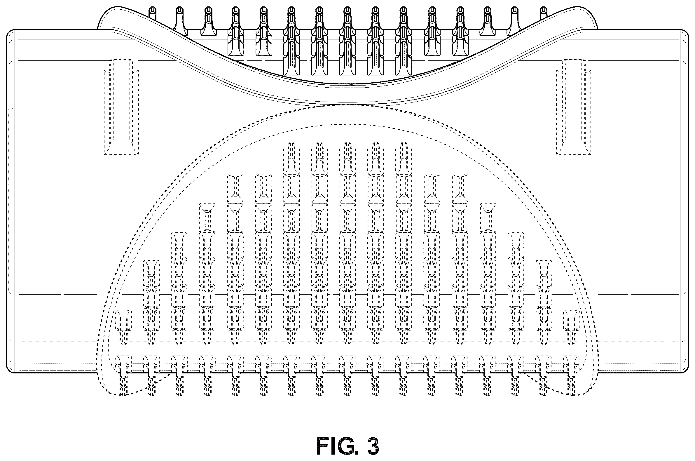 Patent USD1123538 Figure 3 – Cutter roller