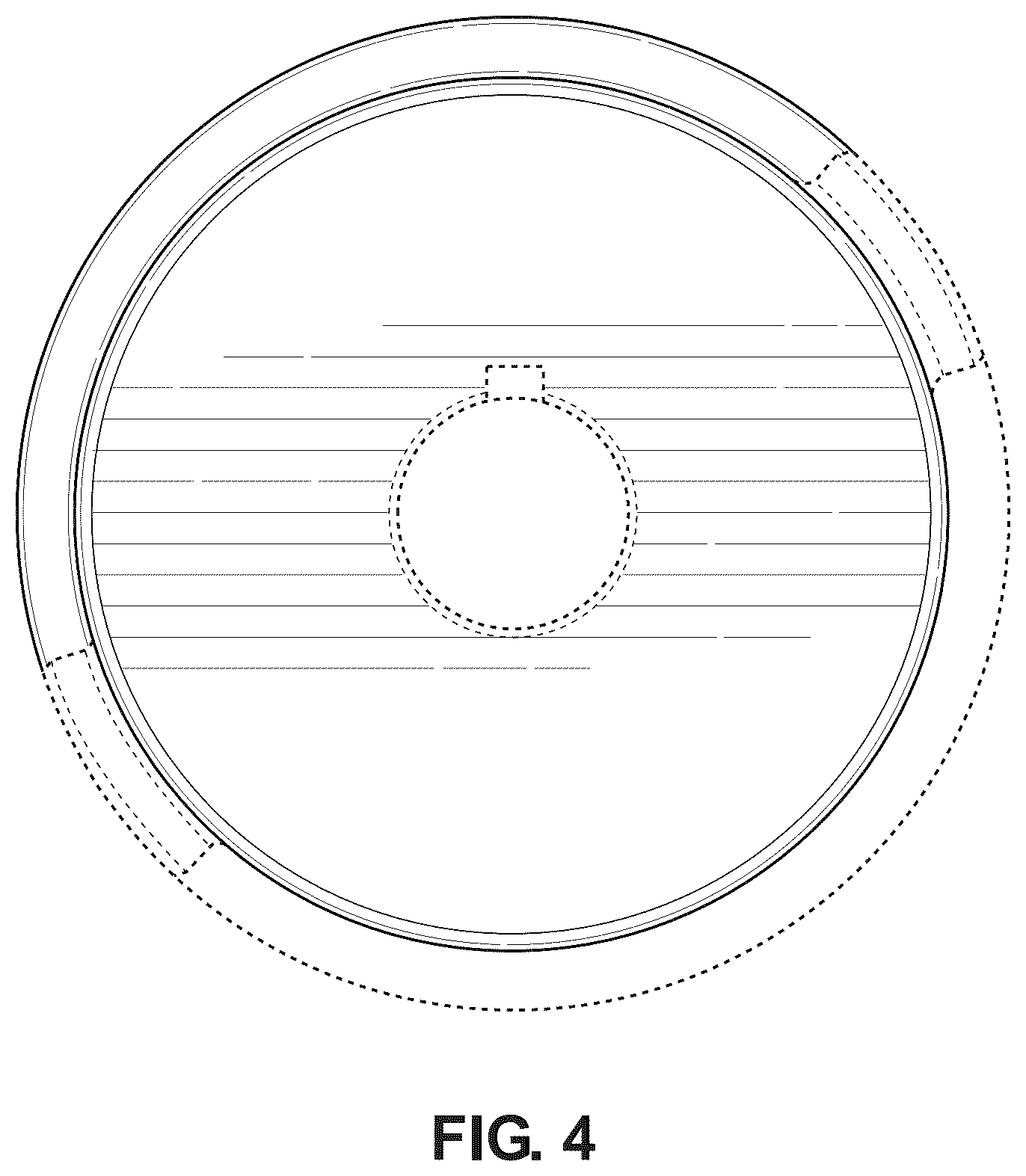 Patent USD1123538 Figure 4 – Cutter roller