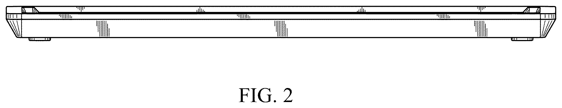 Patent USD1123540 Figure 2 – Cutting board