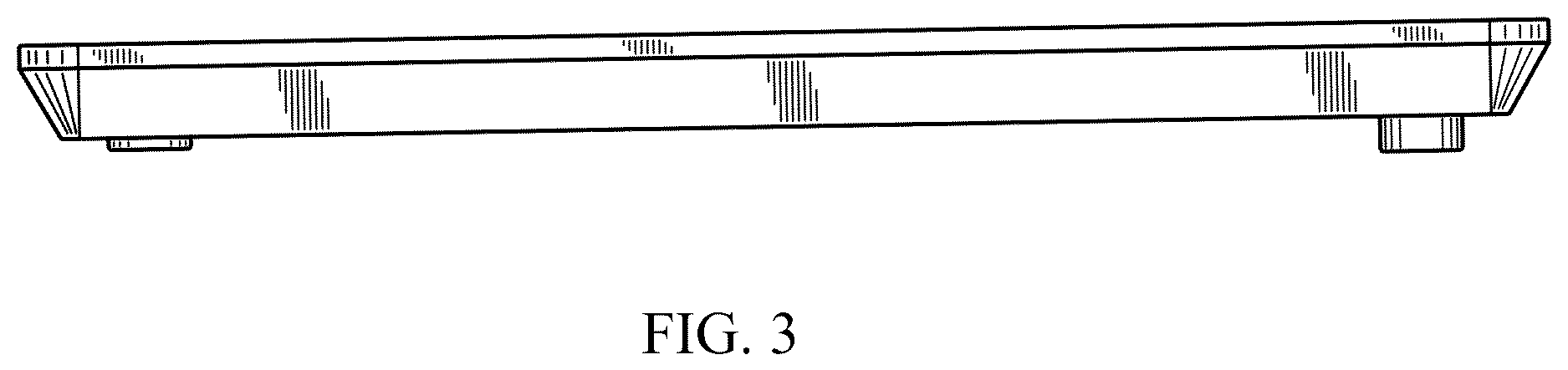 Patent USD1123540 Figure 3 – Cutting board