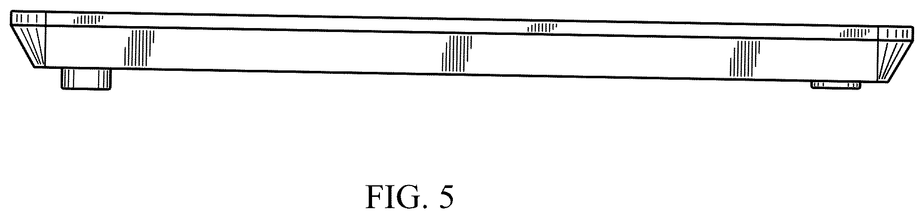 Patent USD1123540 Figure 5 – Cutting board