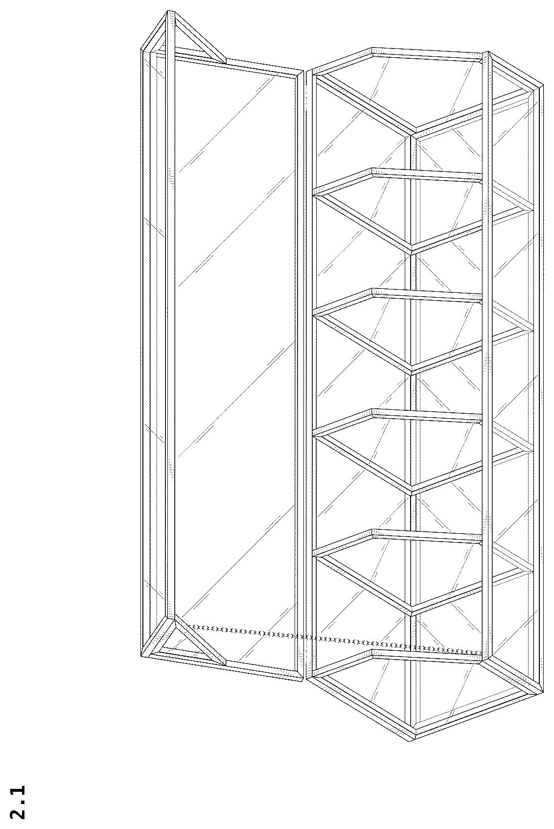 Patent USD1123541 Figure 10 – Storage box for tea bags