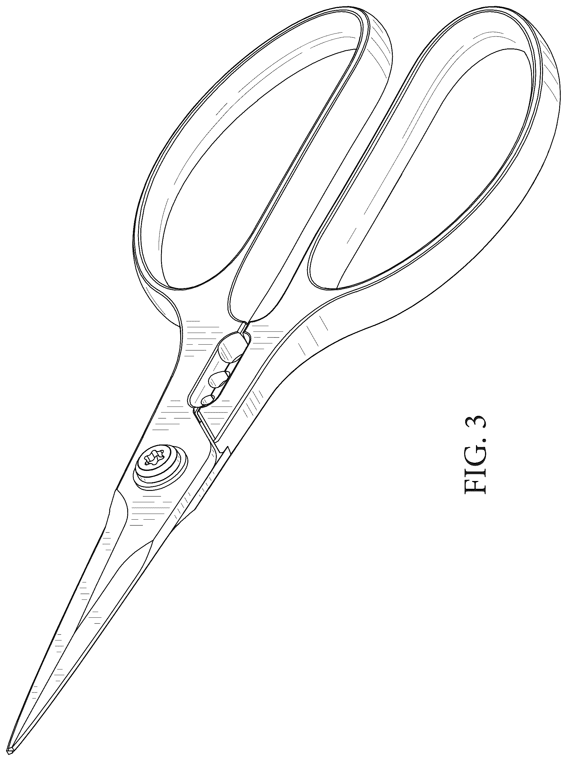 Patent USD1123542 Figure 3 – Plant snips