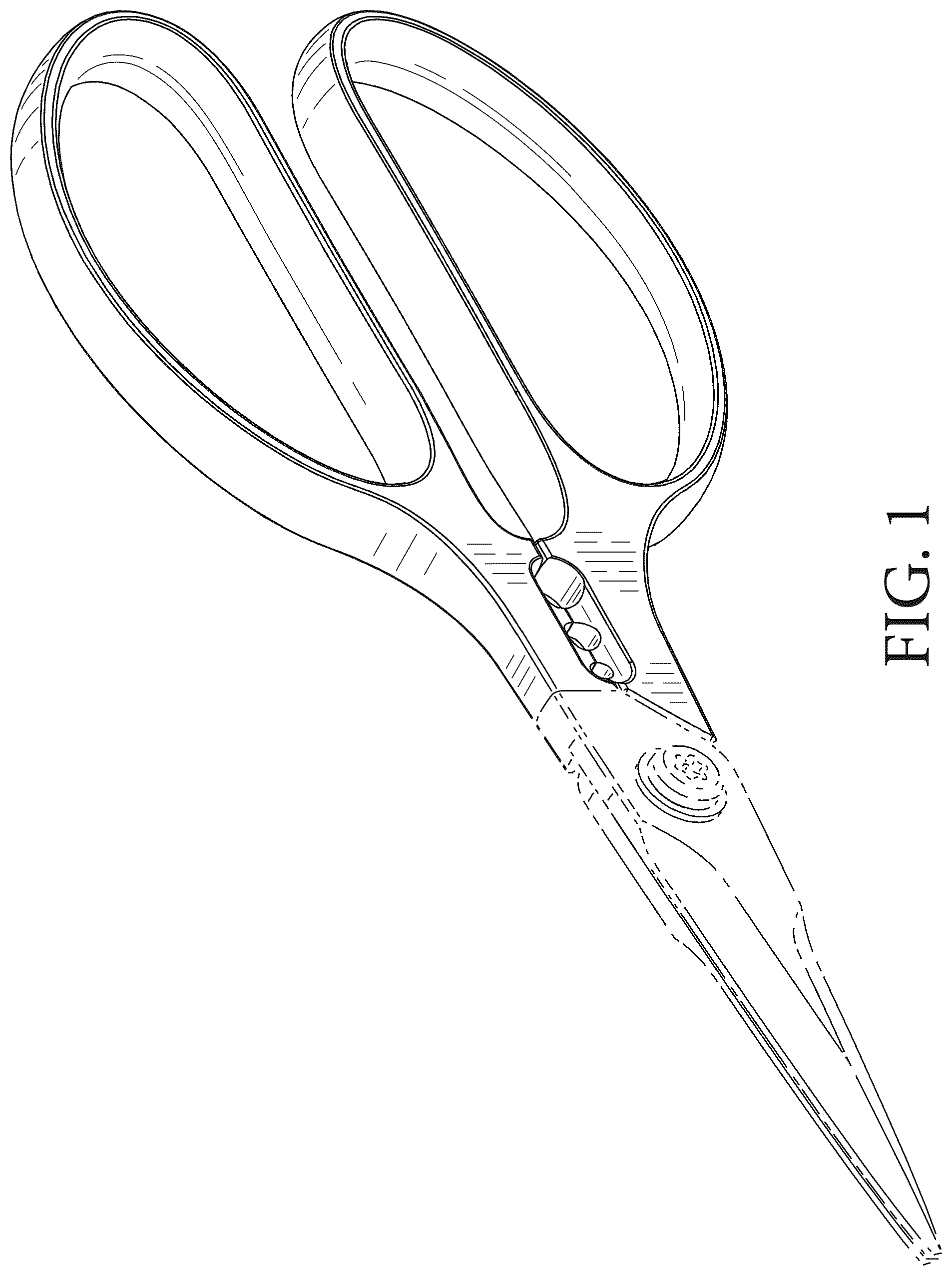 Patent USD1123543 Figure 1 – Plant snips