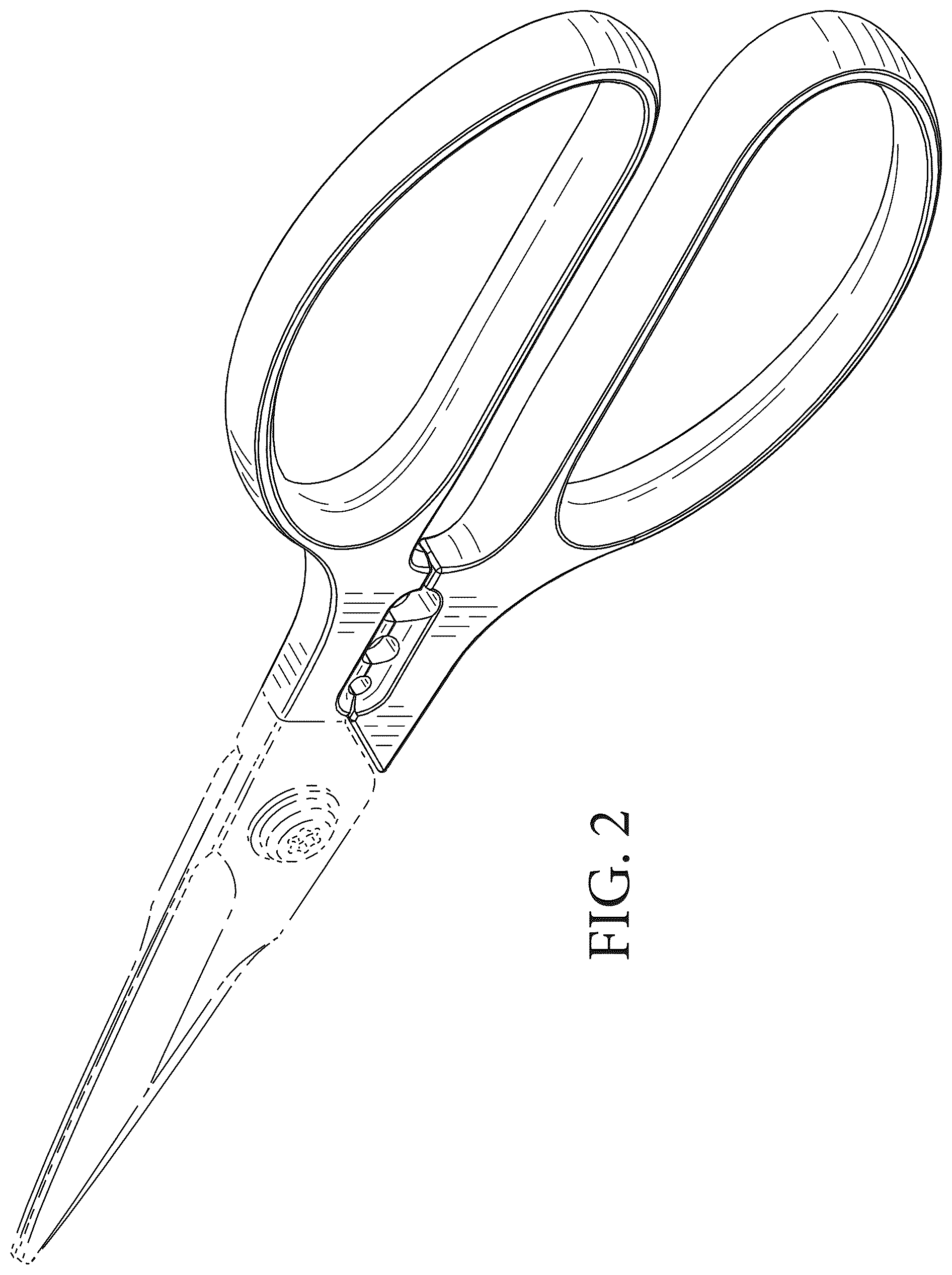 Patent USD1123543 Figure 2 – Plant snips
