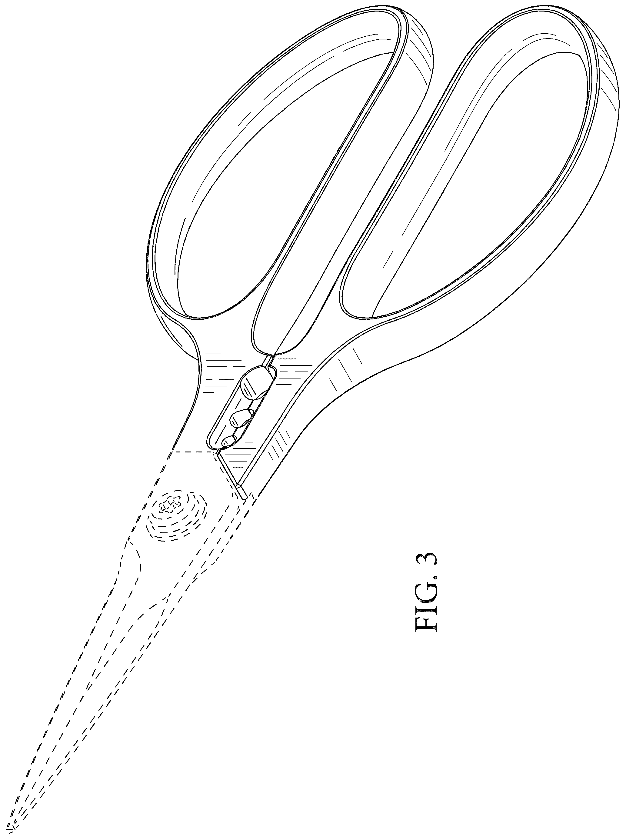 Patent USD1123543 Figure 3 – Plant snips
